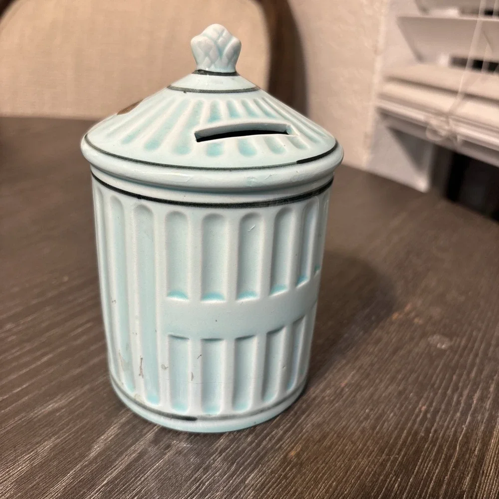 Vintage Cookie Jar 1960's‎ Japan Coin Bank Wyatt, Dunagan & Williams Inc W/ Plug